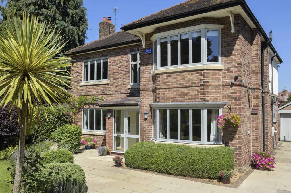 Aluminium versus uPVC windows: Which is best for your home? 2 Sheerline flush grey aluminium windows