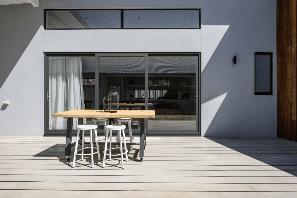 What are patio doors and why are they popular in modern homes?