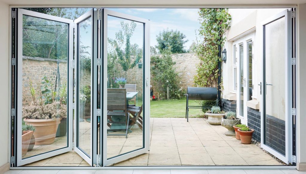 Smart White Bifold Doors