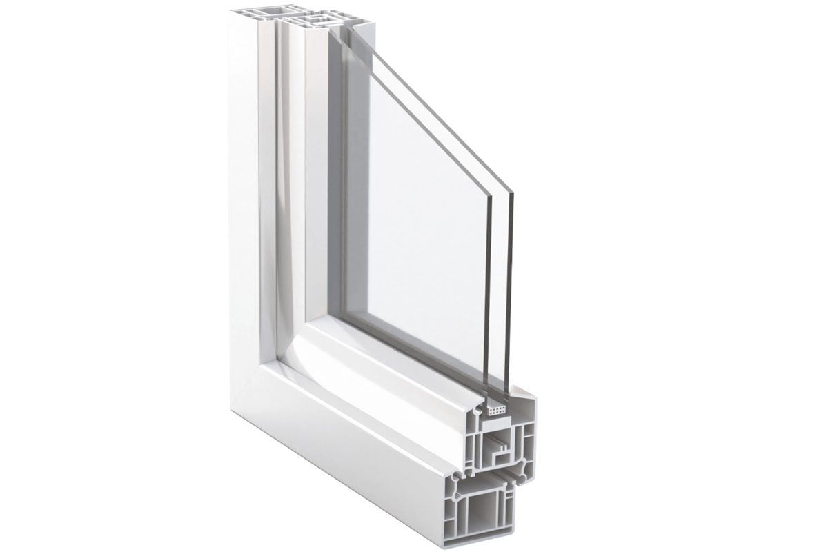 uPVC Double Glazing profile