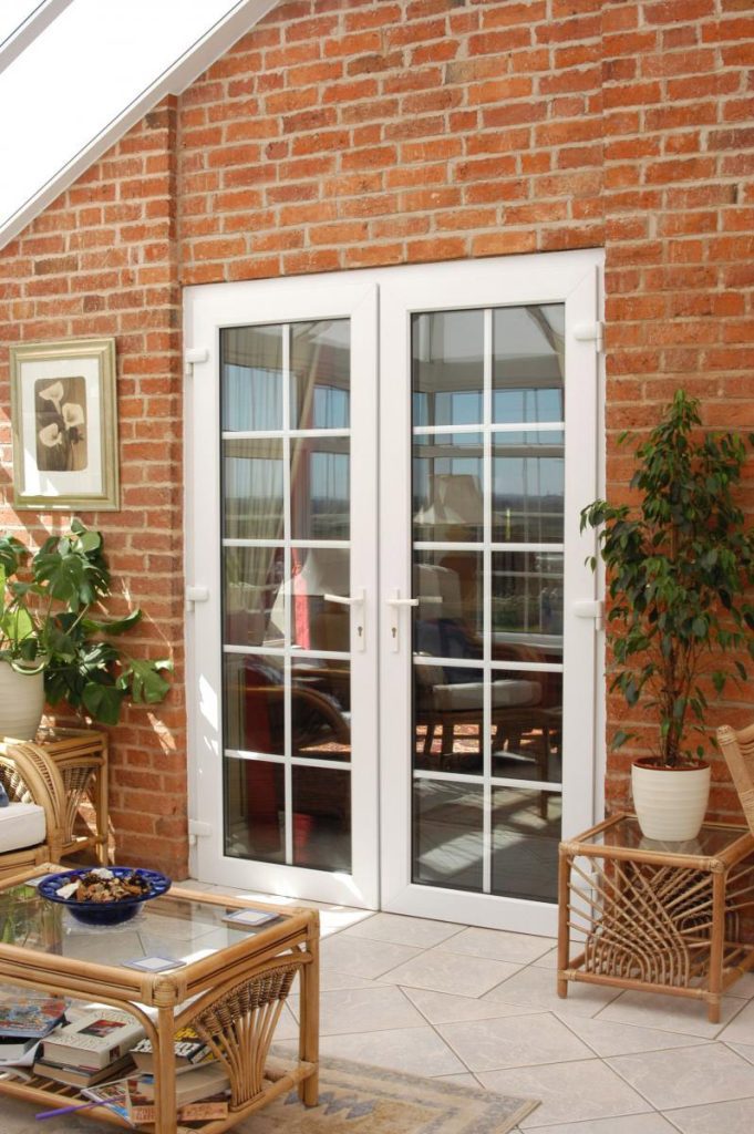 White uPVC French Doors