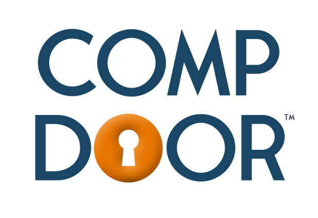 Comp door logo