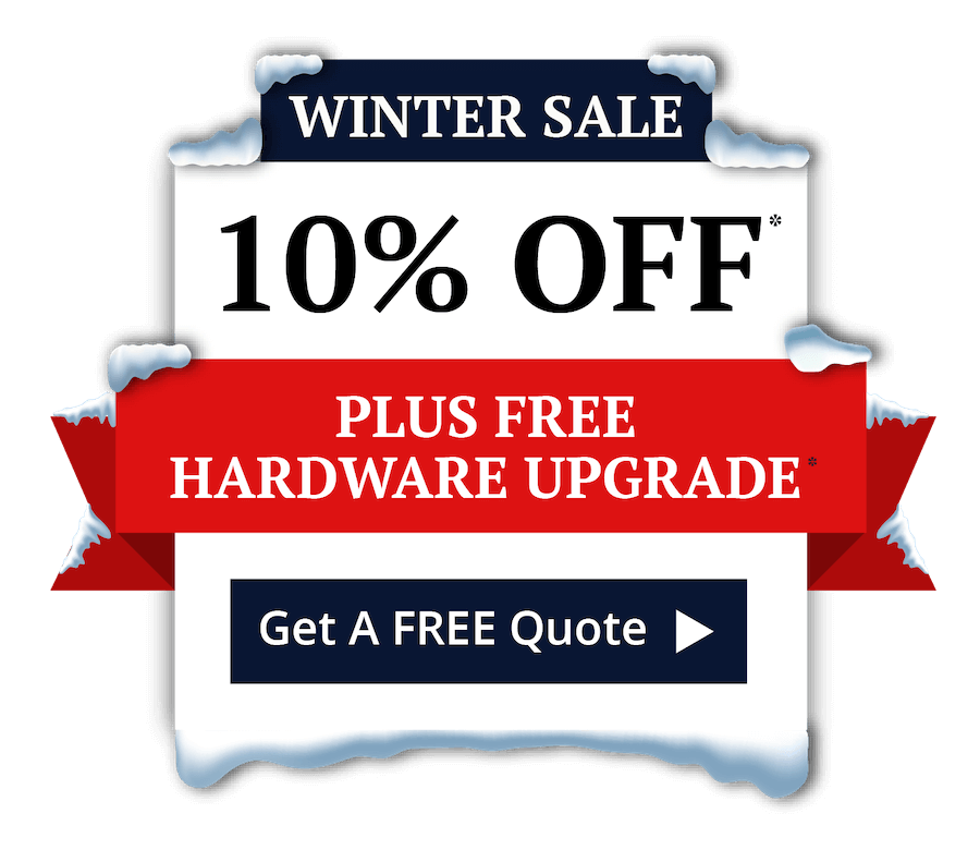 10% off and free hardware upgrade