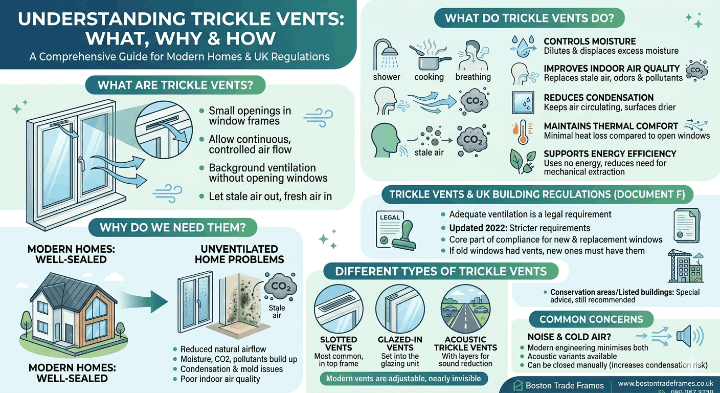 Trickle vent infographic